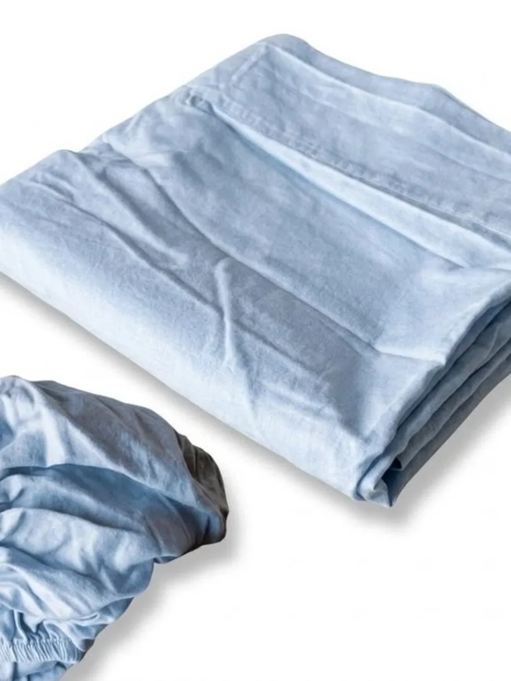 Brooklinen Premium Light Blue King Sheet Set (1 Fitted & 1 Flat Sheet) – NO SHAM